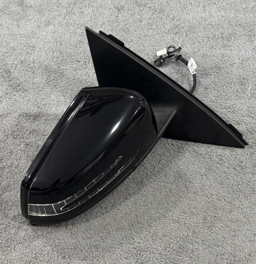 2012-2015 MERCEDES C250 C350 C204 COUPE RIGHT PASSENGER SIDE MIRROR BLACK OEM