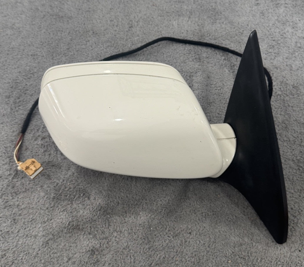 2008, 2009, 2010 PORSCHE CAYENNE Right Passenger Side Mirror White Pearl OEM