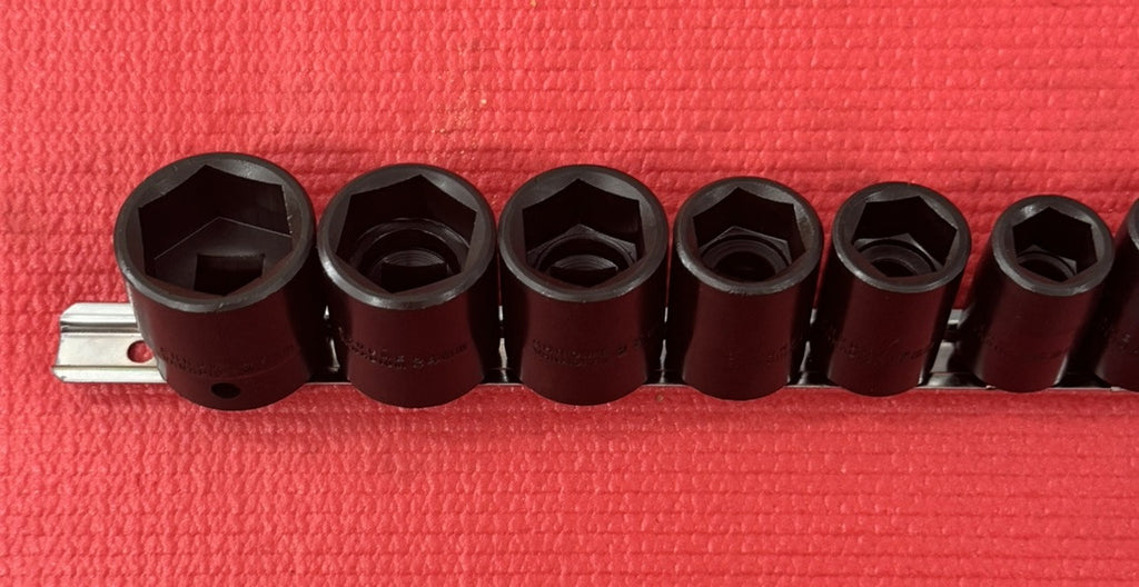 CHROME VANADIUM CTT TOOLS NEW 10 Pc SET 1/2” Drive Shallow Impact Socket METRIC