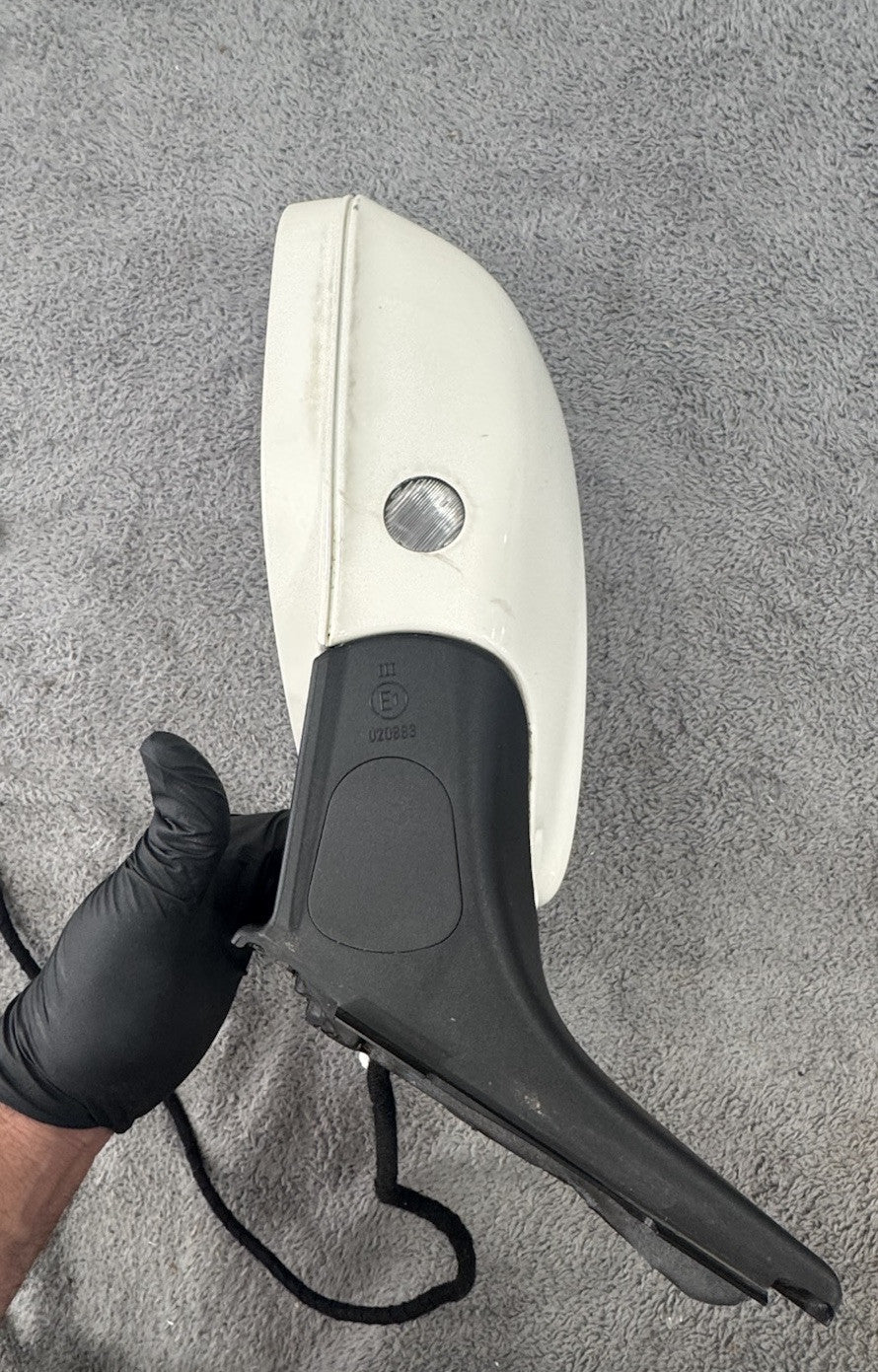2008, 2009, 2010 PORSCHE CAYENNE Right Passenger Side Mirror White Pearl OEM