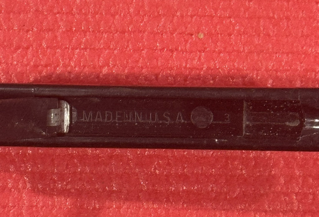 Vintage Champion Spark Plug Advertising Pocket Knife USA Slide Open Black Rare