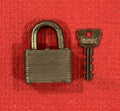 Vintge Master Lock with Original Key 22 337 Milwaukee,USA  Rare