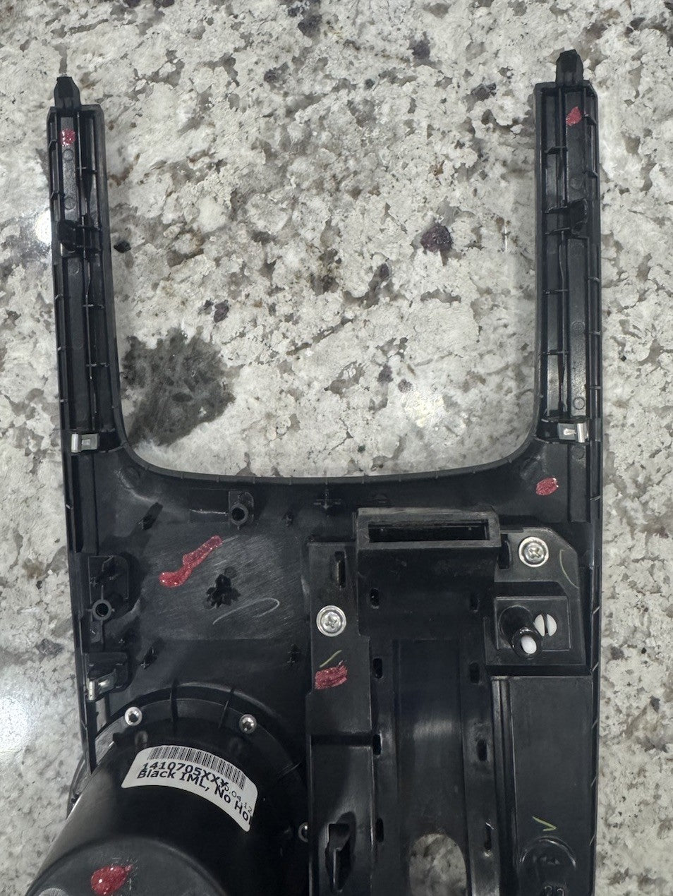 2013-20 NISSAN PATHFINDER OEM CENTER CONSOLE SHIFTER BEZEL PANEL W/ CUP HOLDER