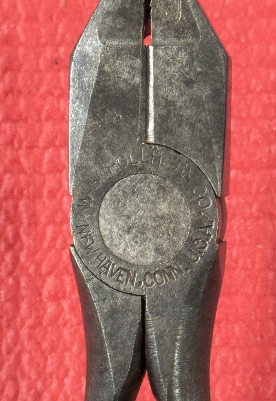 Bernard W. Schollhorn 512-6 Linesman Pliers 6.5" Long  New Haven Conn USA