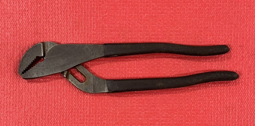 Craftsman 45381 Tongue & Grove 9 1/2" Arc Joint Pliers Black Handle Made In USA