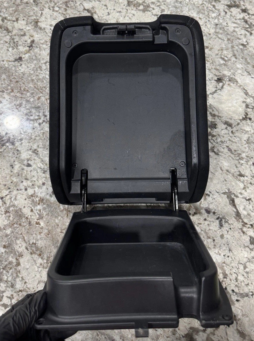 2013-2019 Nissan Pathfinder Black Center Console Armrest Assembly Cloth OEM