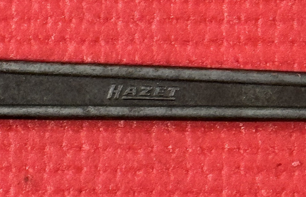Vintage Hazet V-10 13mm X 8mm Open End Wrench  Benz VW BMW Porsche Germany