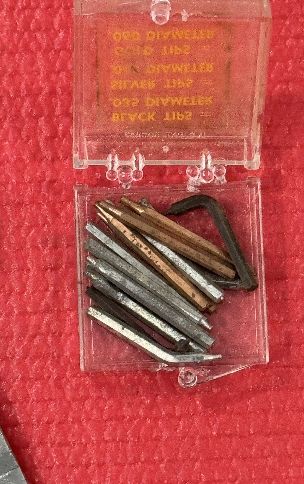 Vintage USA Tools Retaining Snap Ring Pliers Set #455 With Tips Made In USA