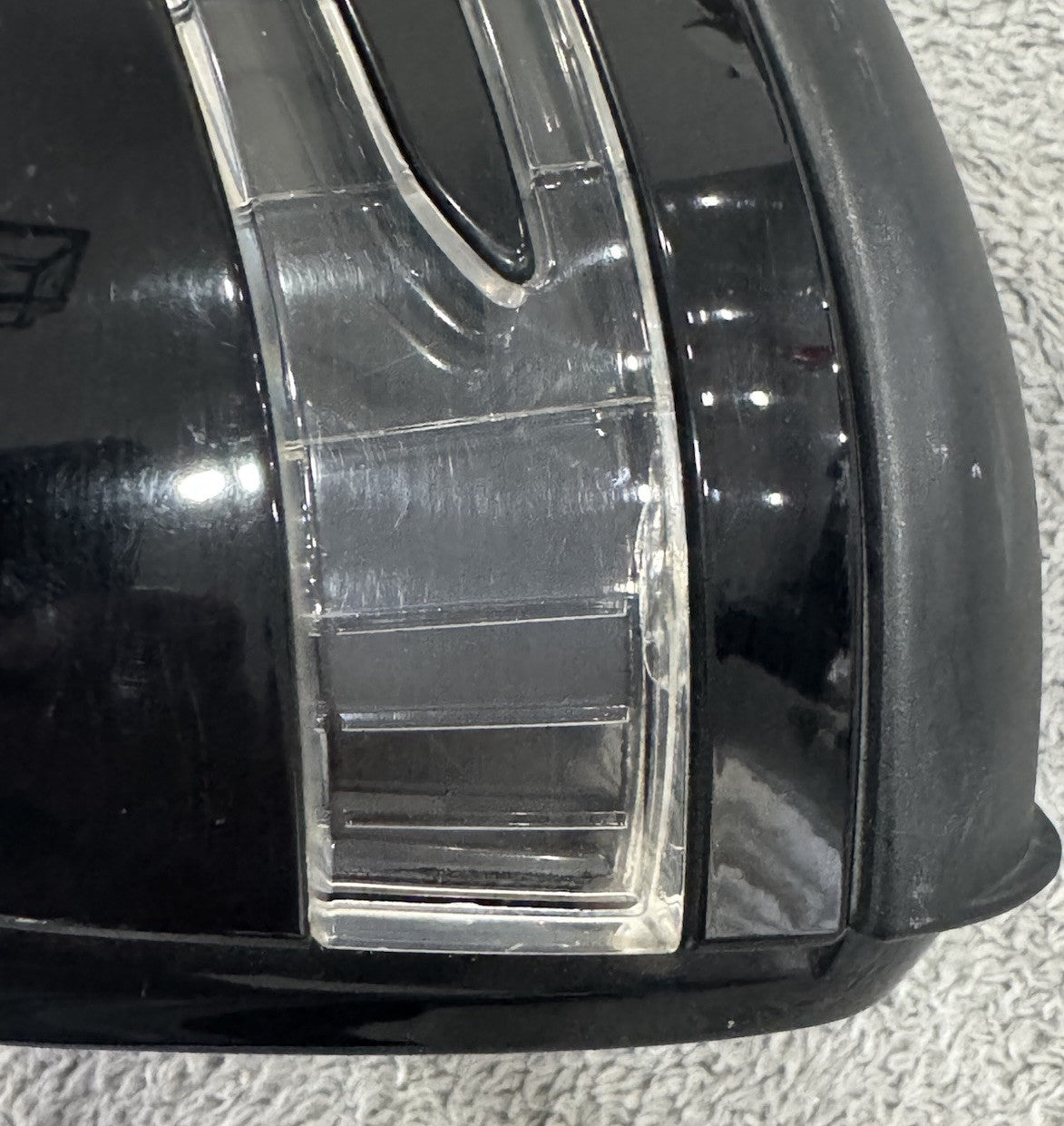 2012-2015 MERCEDES C250 C350 C204 COUPE RIGHT PASSENGER SIDE MIRROR BLACK OEM