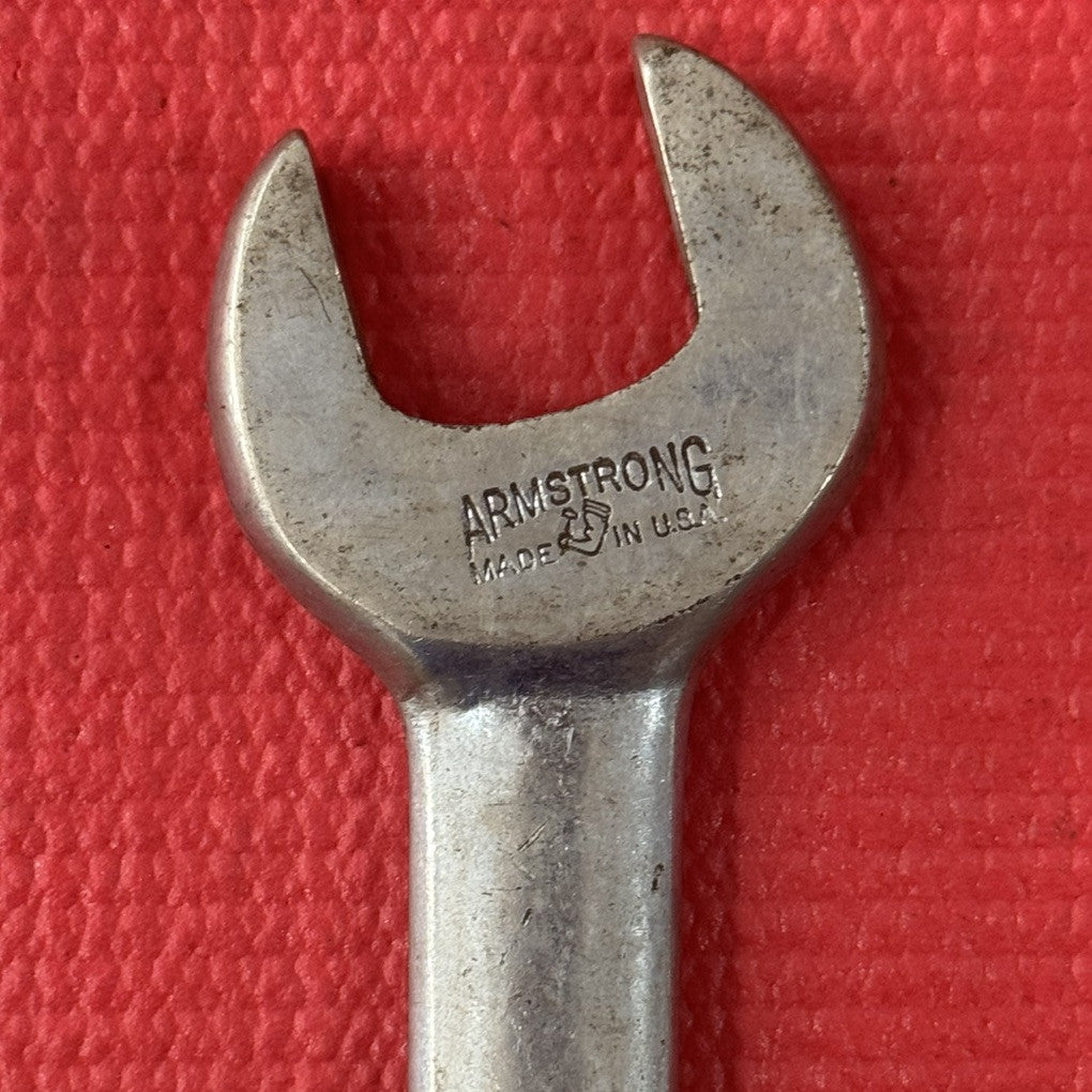 Vintage Armstrong Tools 1170-L SAE 1" Combination Wrench Armaloy Made In Usa