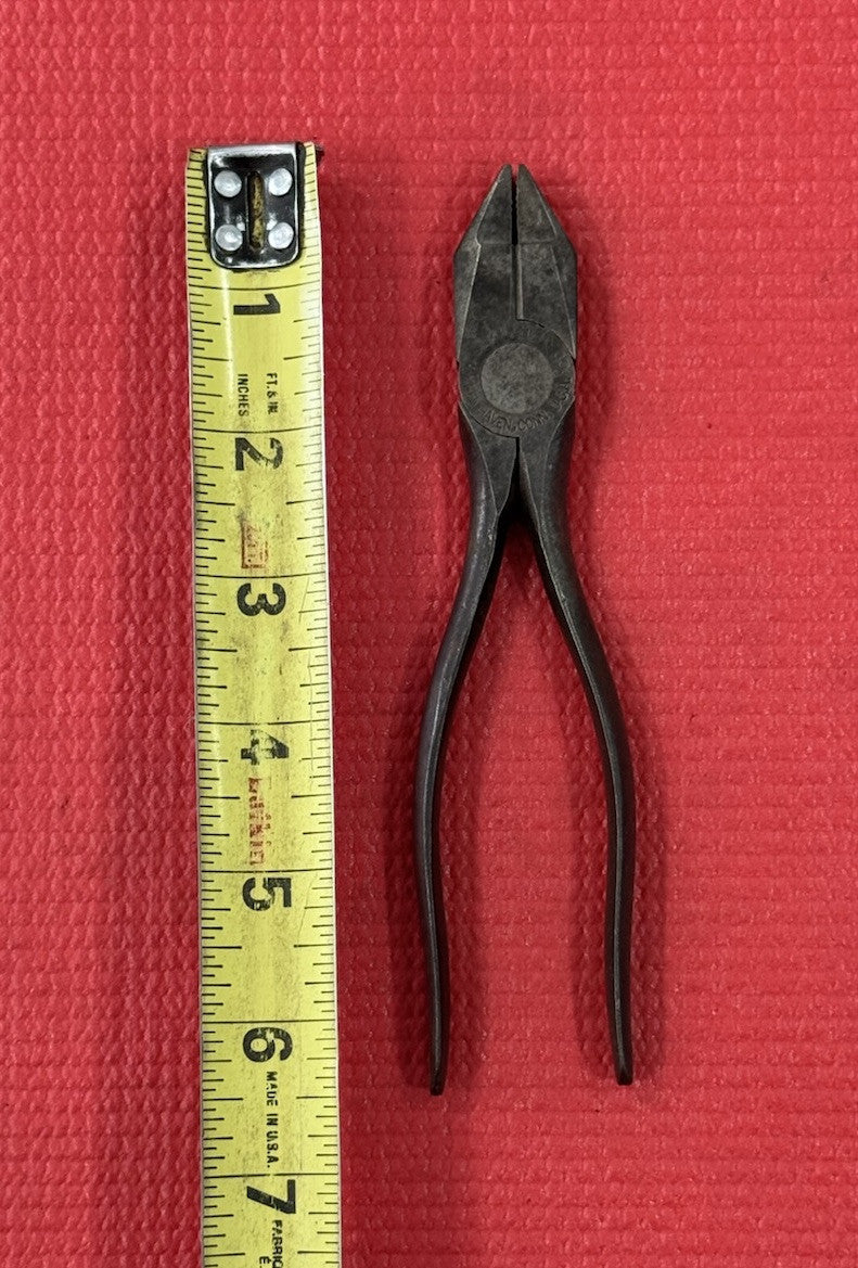 Bernard W. Schollhorn 512-6 Linesman Pliers 6.5" Long  New Haven Conn USA