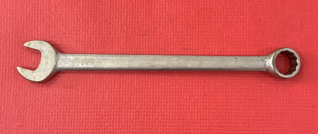 Vintage Armstrong Tools 1170-L SAE 1" Combination Wrench Armaloy Made In Usa