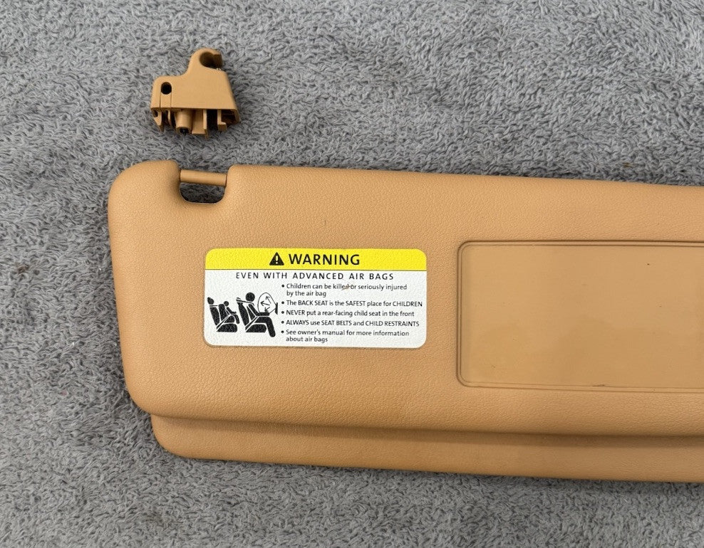 2006-2010 Porsche Cayenne OEM Sun Visor Right Side Passenger Side GENUINE