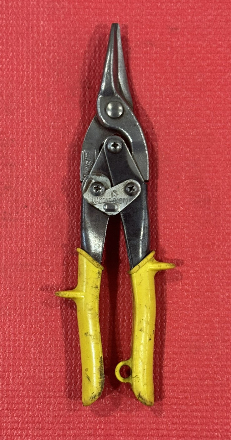 Diamond Horseshoe DAS-10 Straight Cut Heavy Duty Aviation Snips Cutting USA