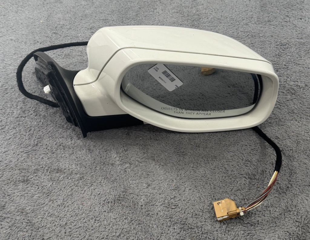 2008, 2009, 2010 PORSCHE CAYENNE Right Passenger Side Mirror White Pearl OEM