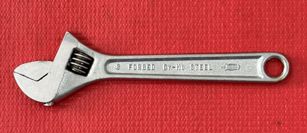 Vintage KAL Tools 708 8" Adjustable Wrench Forged Alloy Steel Made In Japan
