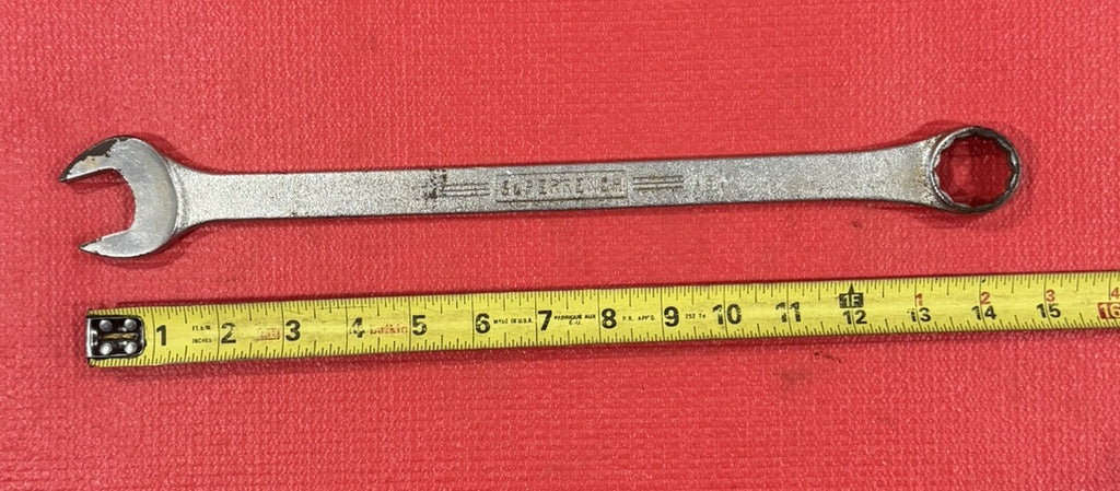 Vintage Williams SUPERRENCH 1170 12 Point 1" Combination Wrench Made In USA