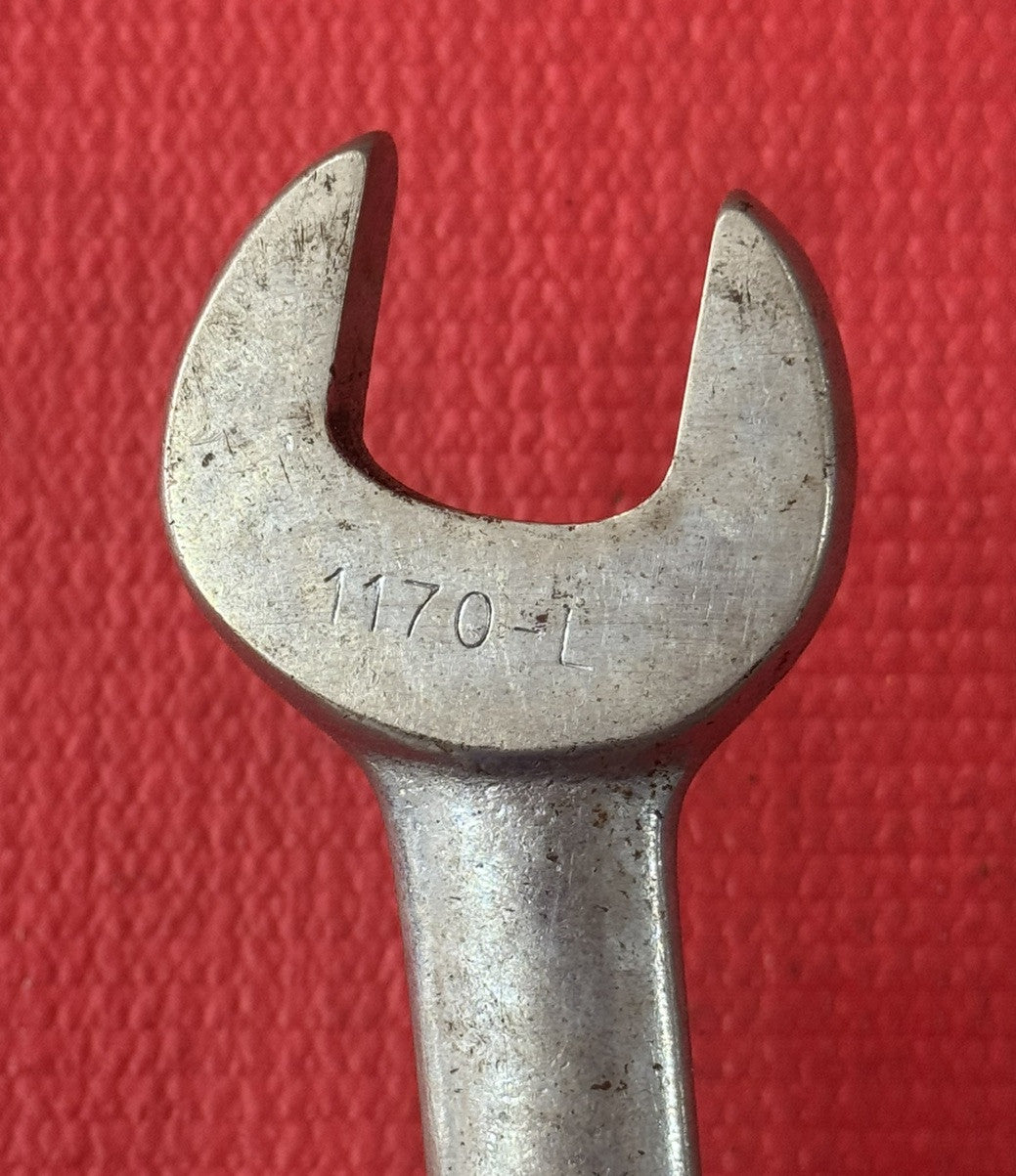 Vintage Armstrong Tools 1170-L SAE 1" Combination Wrench Armaloy Made In Usa
