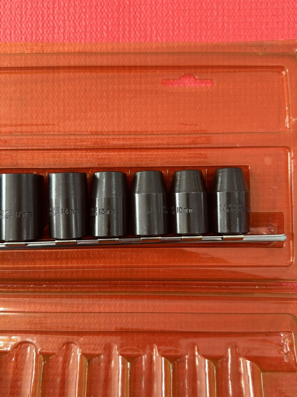 CHROME VANADIUM CTT TOOLS NEW 10 Pc SET 1/2” Drive Shallow Impact Socket METRIC