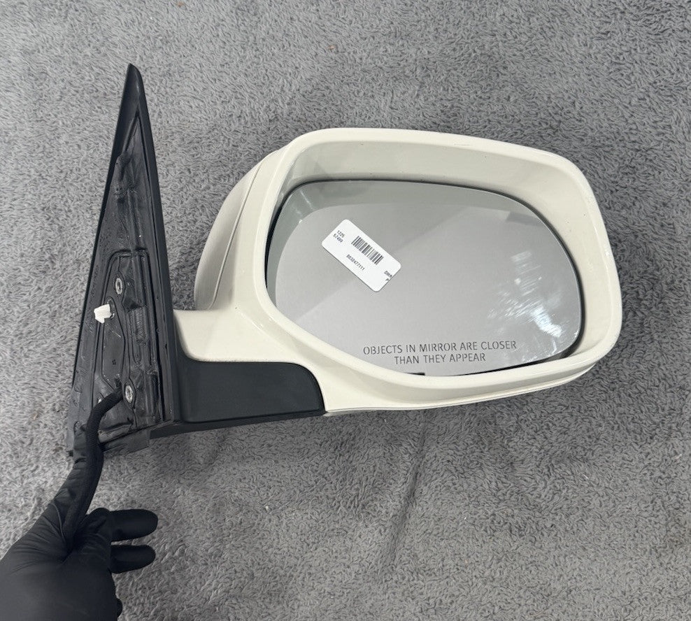 2008, 2009, 2010 PORSCHE CAYENNE Right Passenger Side Mirror White Pearl OEM