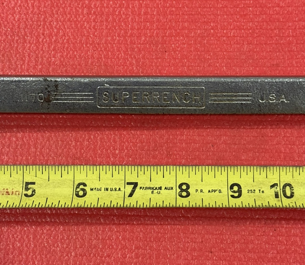 Vintage Williams SUPERRENCH 1170 12 Point 1" Combination Wrench Made In USA