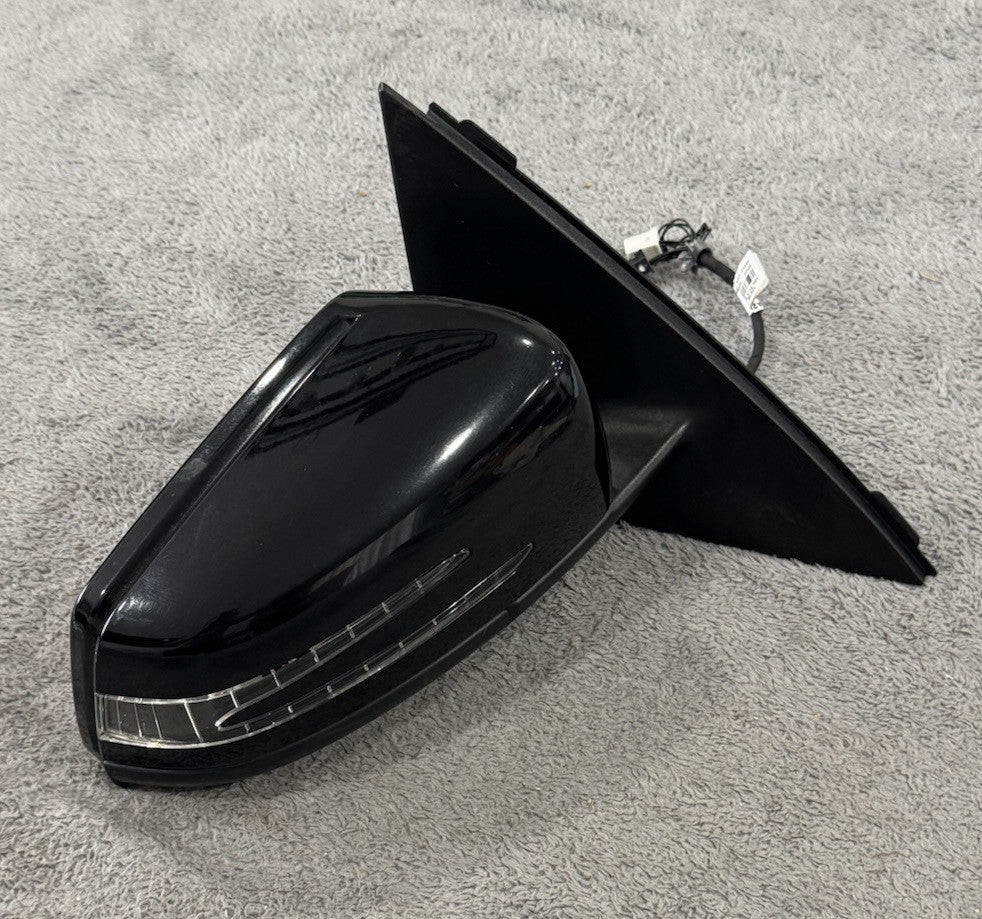 2012-2015 MERCEDES C250 C350 C204 COUPE RIGHT PASSENGER SIDE MIRROR BLACK OEM