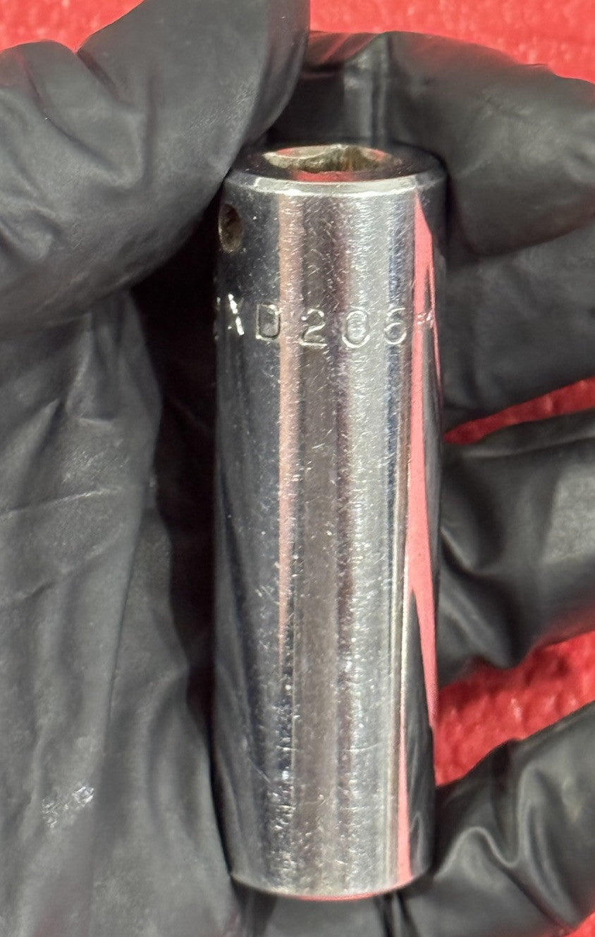 Mac Tools USA XD206 5/8" SAE Deep Socket 3/8" Drive 6 Point Chrome