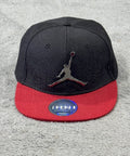 Nike Air Jordan Jumpman Elephant Print Youth Cap Hat Athletic Black Red