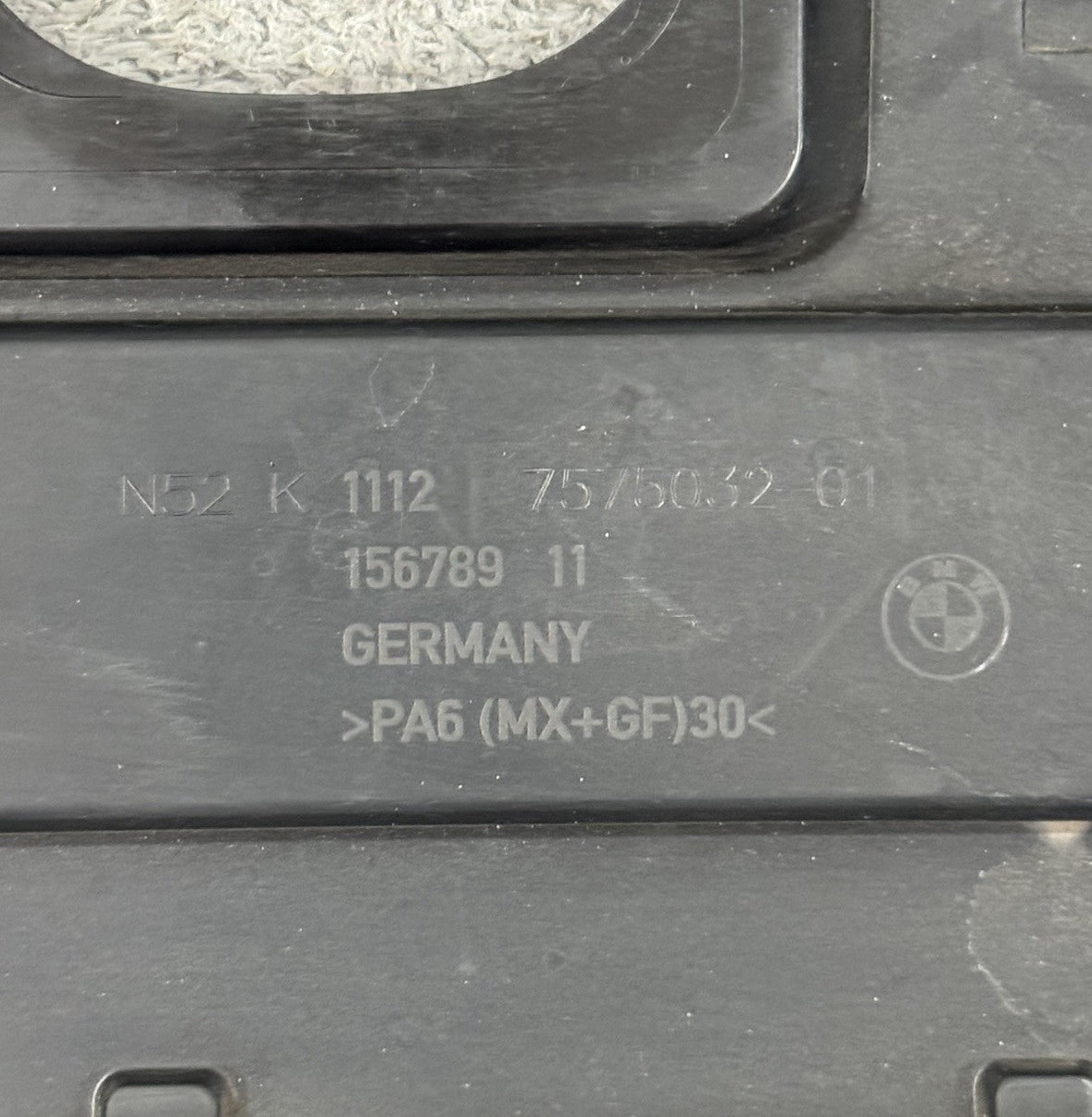 2007-13 BMW 328i 528i 530i E90 E92 E60 E61 N52 Engine Cover Shield OEM GENUINE