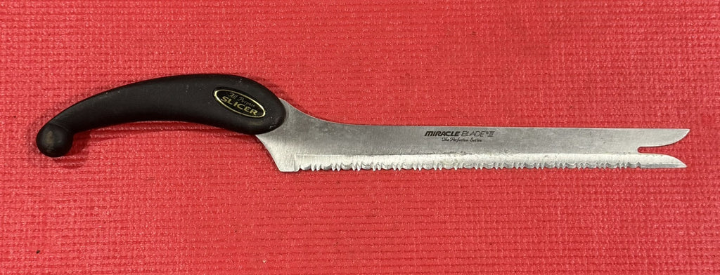 Miracle Blade III Perfection Series All Purpose Slicer 9" Blade Serrated Knife