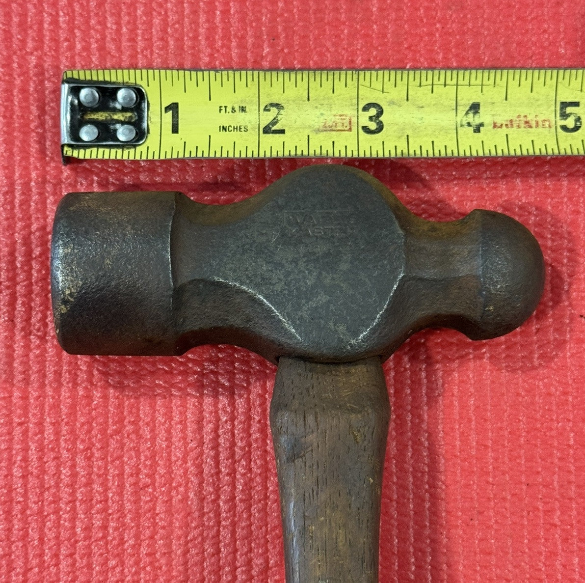 Vintage Wards Master Quality 32oz Ball Peen Hammer Blacksmith Made In USA