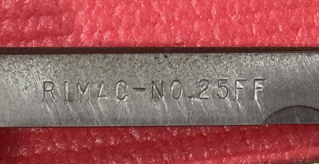 VINTAGE RIMAC 25FF OFF SET FEELER GAUGE MADE IN USA