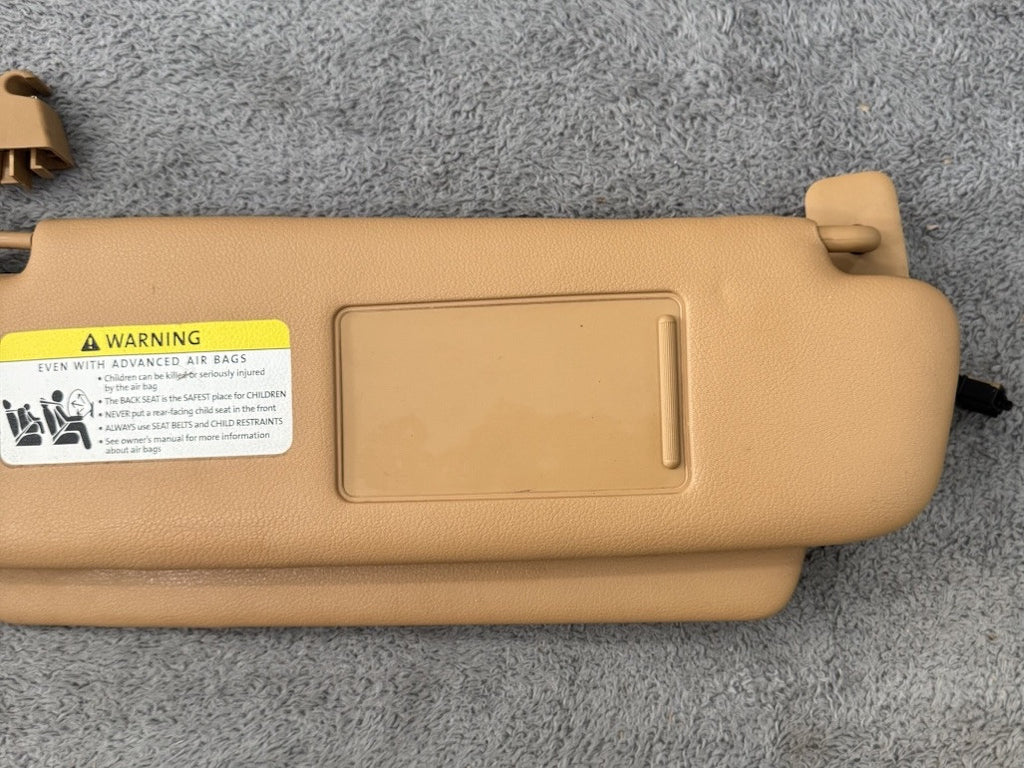 2006-2010 Porsche Cayenne OEM Sun Visor Right Side Passenger Side GENUINE