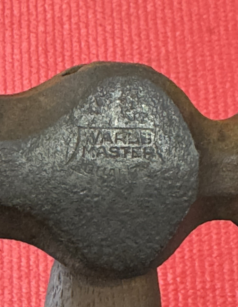 Vintage Wards Master Quality 32oz Ball Peen Hammer Blacksmith Made In USA